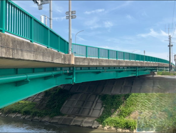 橋梁補修工事（米津橋）